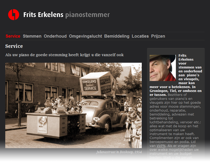 screenshot website frits